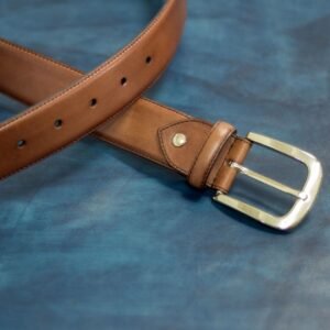 Med Brown Classic Hamptons Belt