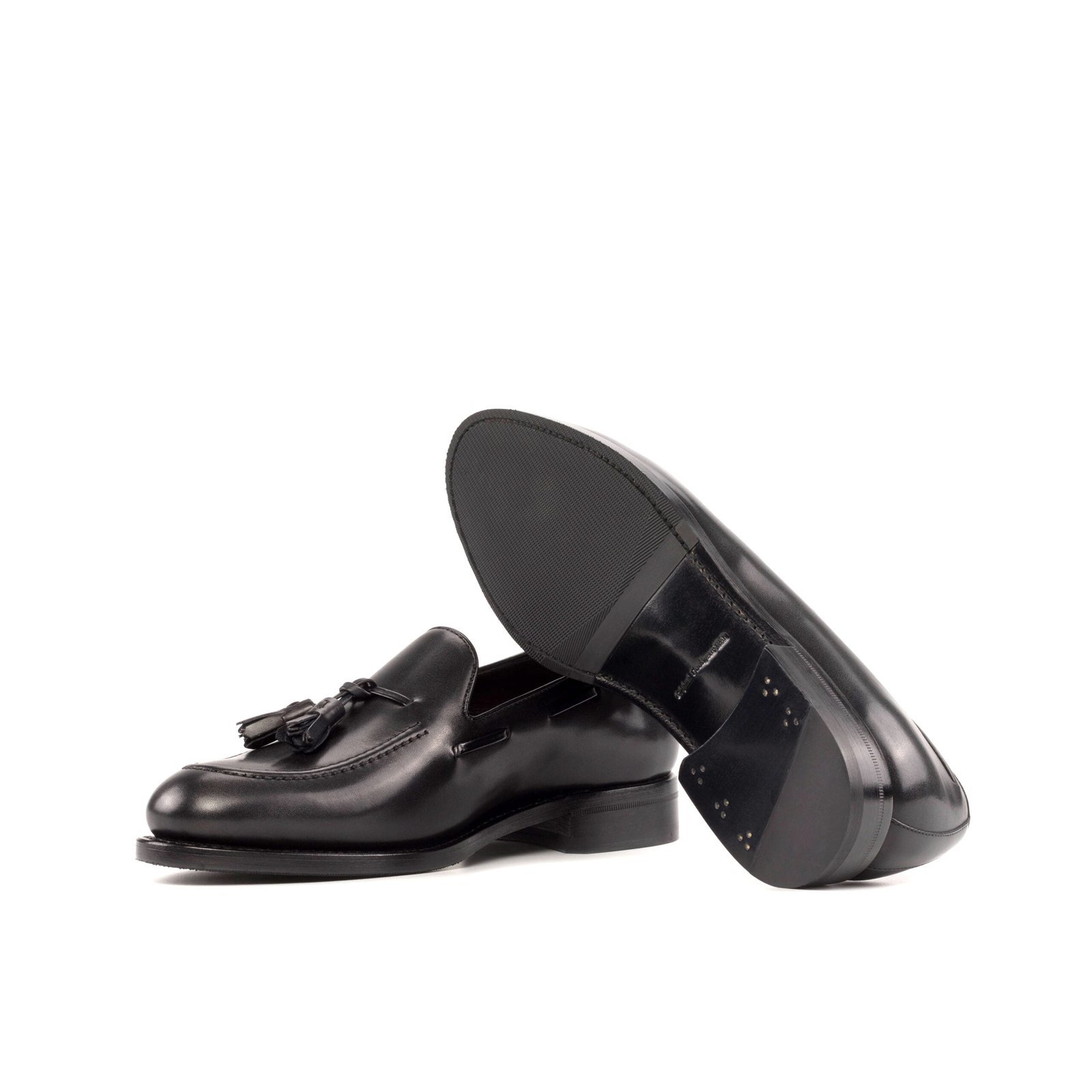 Black Box Calf Leather Loafer Shoes - Image 4