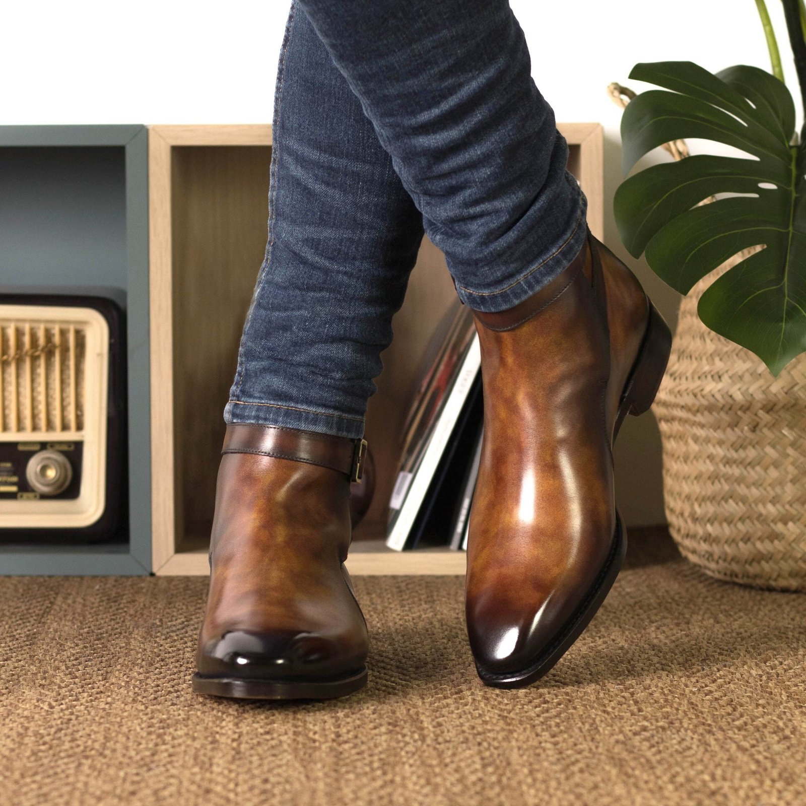 Jodhpur Fast Lane Fire Patina Boot - Image 4