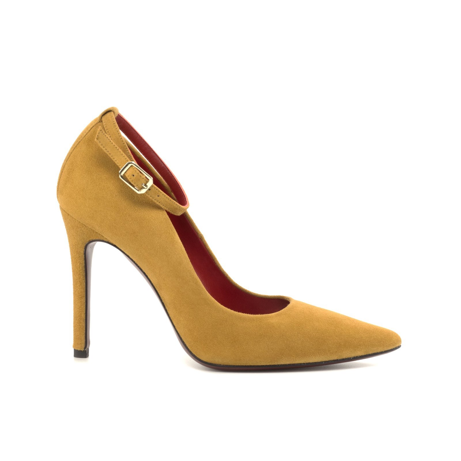 Women Florence Sand Dessert Suede Heels - Image 2