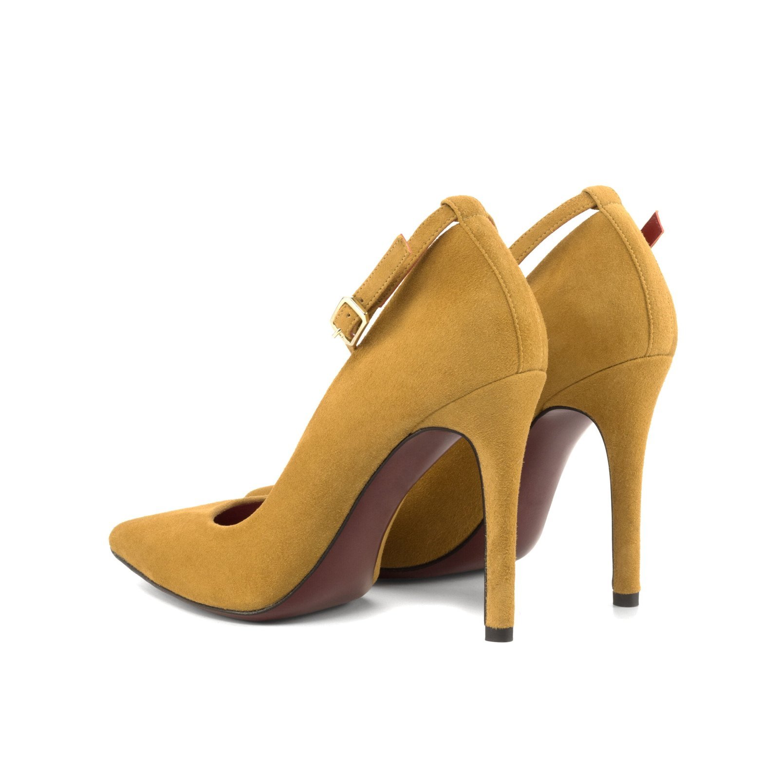 Women Florence Sand Dessert Suede Heels - Image 4